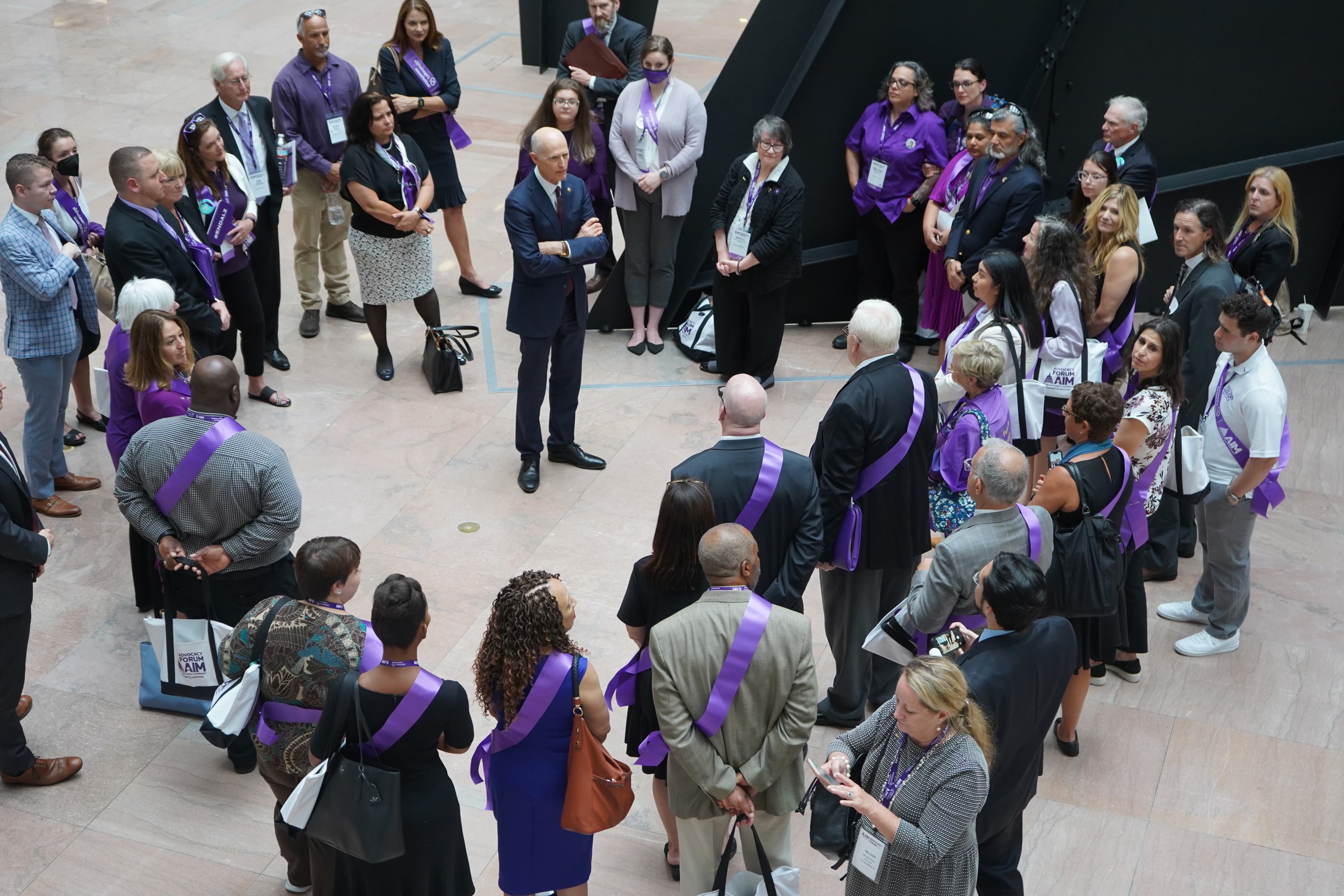 Alzheimer’s Advocates Travel to Capitol Hill